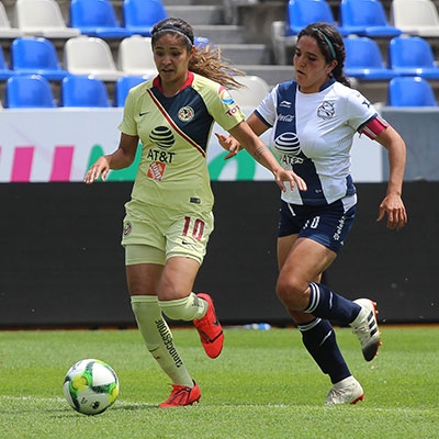 PUEBLA FEMENIL VS AM&Eacute;RICA FEMENIL